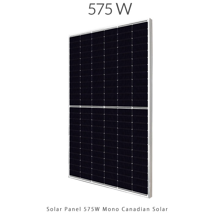 خرید پنل خورشیدی 575W مونو برند Canadian Solar