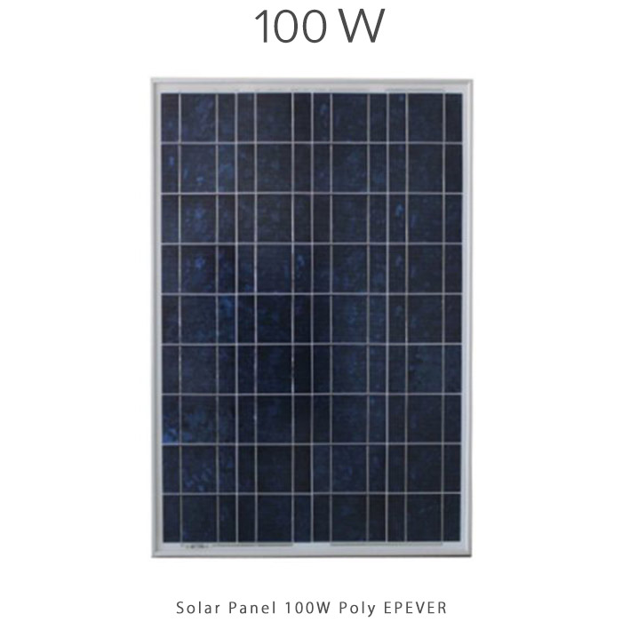 پنل خورشیدی 100 وات EPEVER | اقتصادی و بادوام