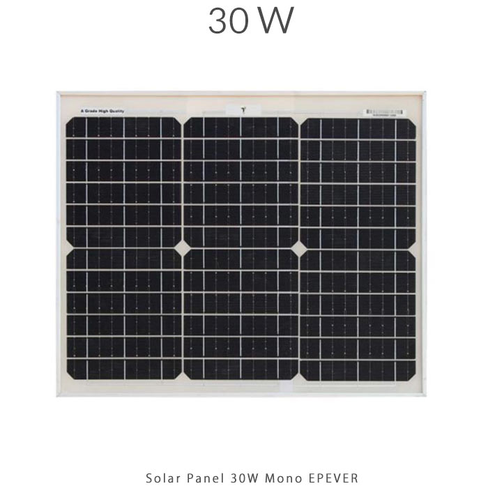 پنل خورشیدی 30 وات EPEVER | راندمان 22.5٪ و مقاومت بالا