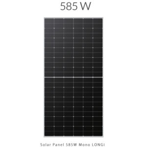 پنل خورشیدی 585 وات LONGi | راندمان بالا با تکنولوژی مونوکریستال